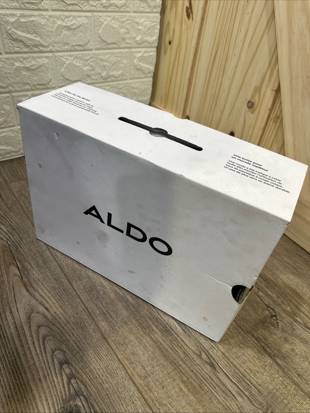 Aldo Roger High Top Lace-up Basketball Sneakers Men's US 11 EU 44 Red Gold New - Picture 8 of 8